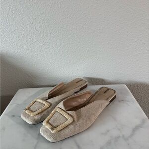 Sam Edelman Beige Slingback Flats